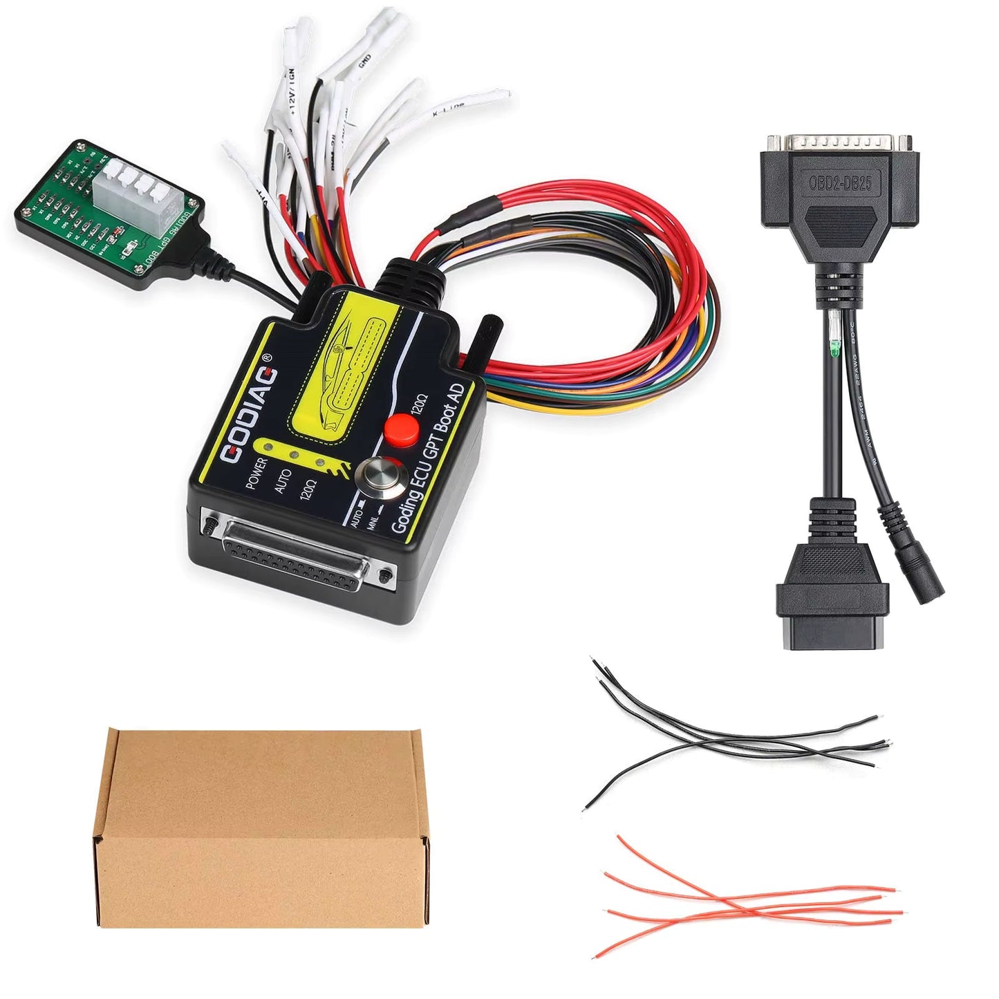 GODIAG ECU GPT Boot AD – Adaptador de Programación y Diagnóstico OBD2