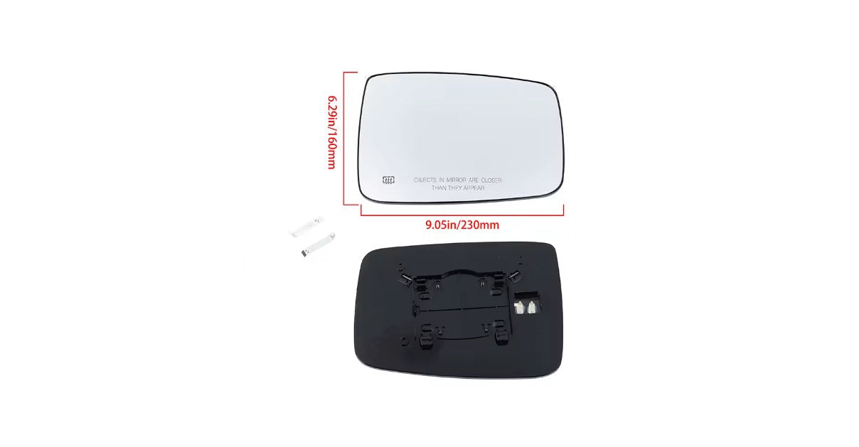 Par Cristales Retrovisores Calefactables Dodge Ram 1500 / 2500