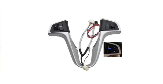Botón de Volante con Retroiluminación – Hyundai Verna / Solaris 2010-2015 (Silver)