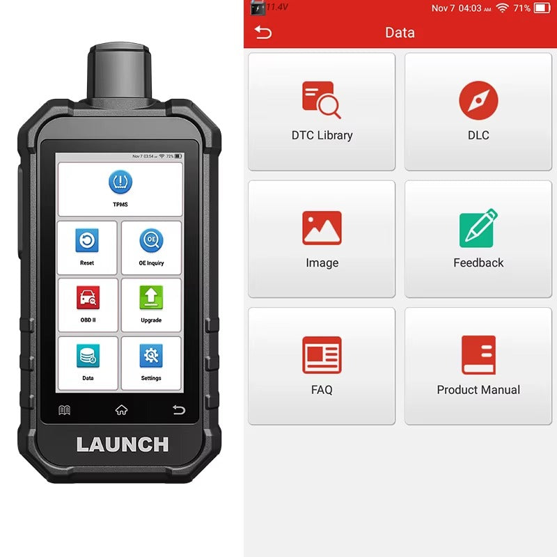 Escáner Profesional LAUNCH X431 5011 V2 – Diagnóstico TPMS + OBD2