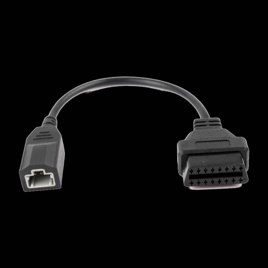 Cable Adaptador Honda OBD1 3 Pines a OBD2 16 Pines para Diagnóstico