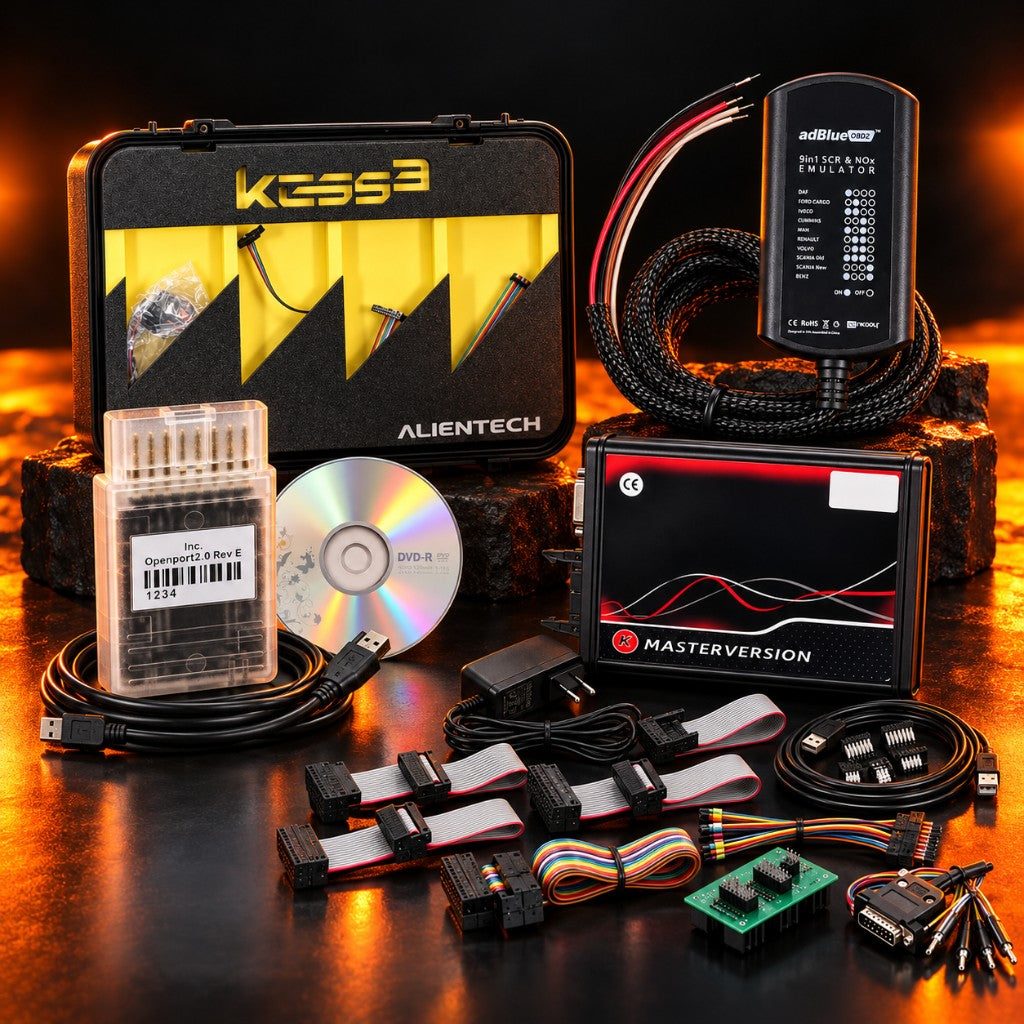 Programadores ECU KESS3, KTAG y Openport