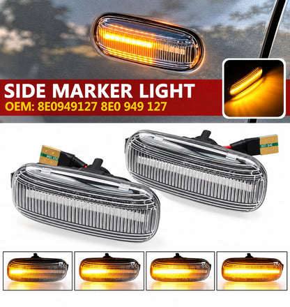 Intermitente Lateral LED Dinámico Audi Cristal