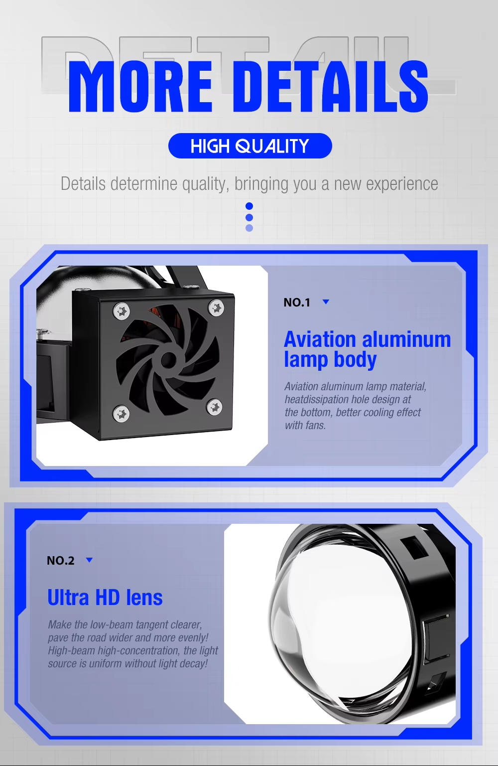 Proyector Faro LED XENPLUS LP37 180W 6500K IP68