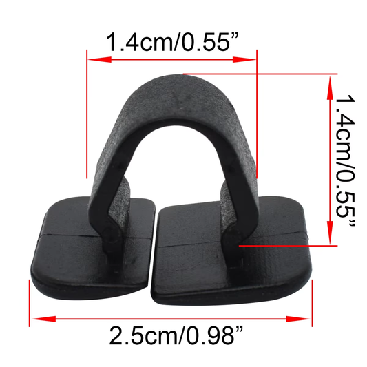 Clips Aislante Capó VW Audi Seat Skoda 1H5863849 20 unidades