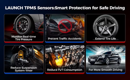 Sensor TPMS Universal LAUNCH X431 TSENSOR-05S 315/433MHz