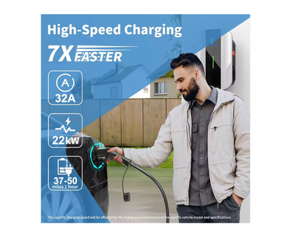 Cargador Vehículo Eléctrico Tipo 2 7kW 32A con App