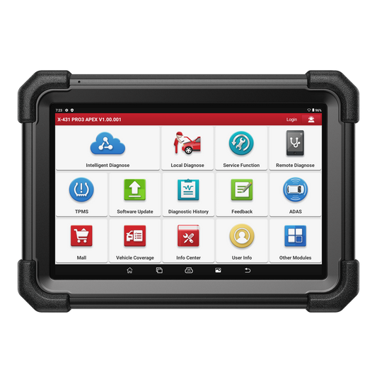 Launch X431 PRO3 APEX - Vista principal