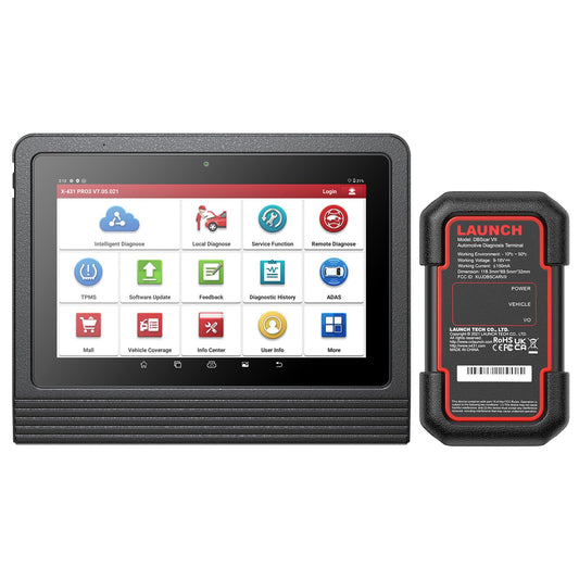 Launch X431 V+ 5.0 - Vista principal