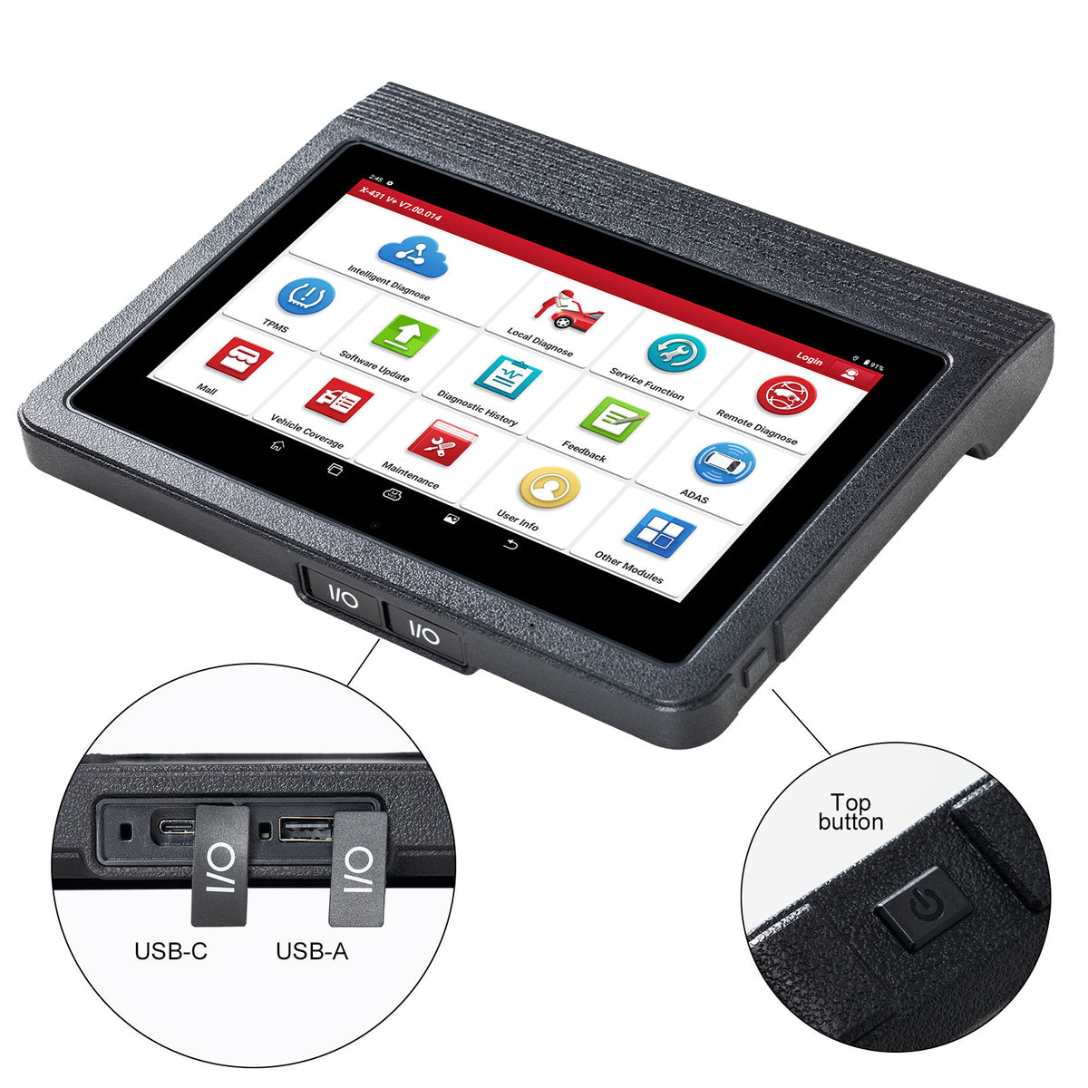 Launch X431 V+ 5.0 - Diagnostico de sistema completo