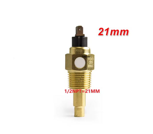 Sensor de Temperatura de Agua para Generador VDO – 14mm / 17mm / 21mm