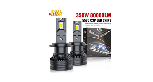 Ampolletas LED H11 Dualvision 6000K Ultra Brillo Canbus Plug & Play