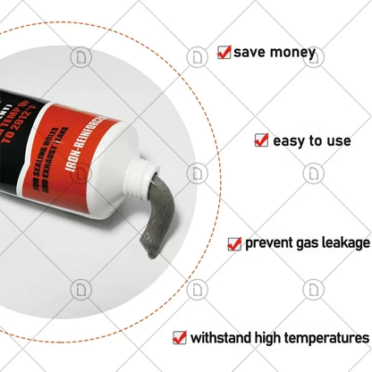 Sellador Escape Alta Temperatura 150g Auto Moto