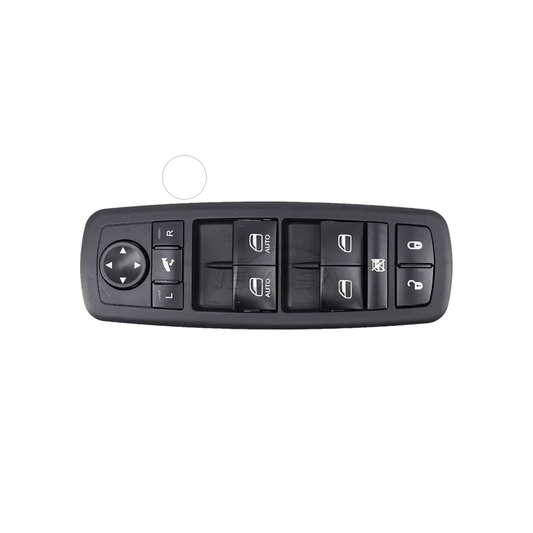 Interruptor Principal de Ventanas Jeep Grand Cherokee 2014–2016  Reemplazo OEM 68184803CA Luz Azul 11 Pines