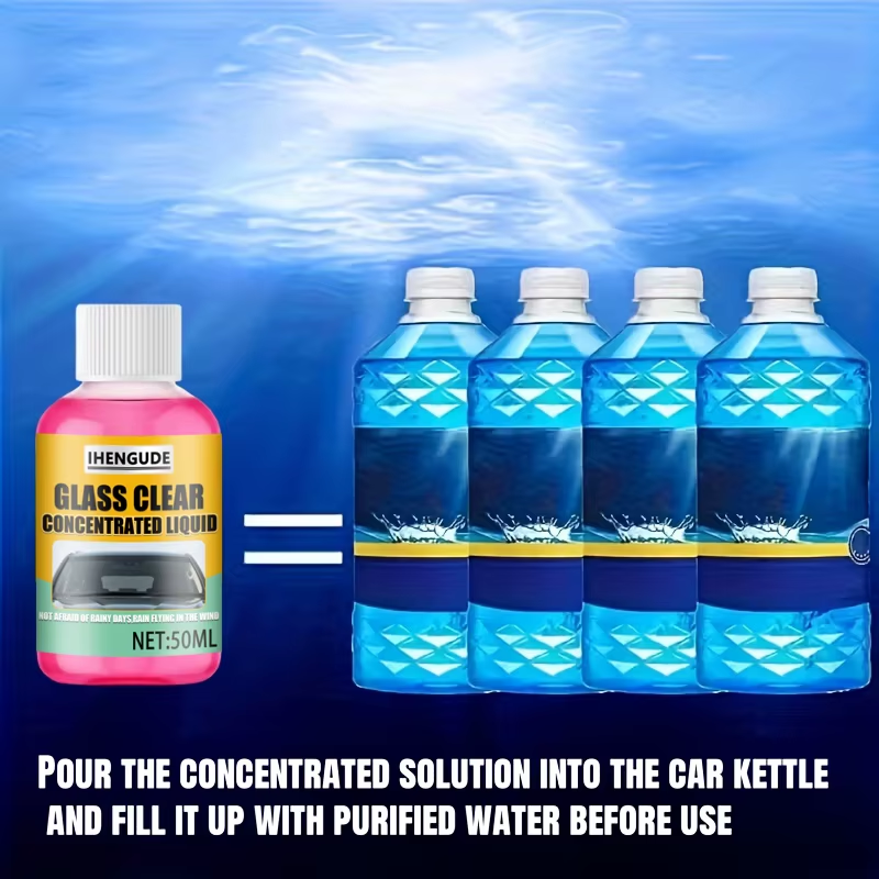 Tratamiento Repelente Agua Vidrios Auto Antilluvia 50ml