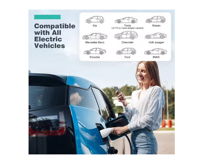 Cargador Vehículo Eléctrico Tipo 2 7kW 32A con App