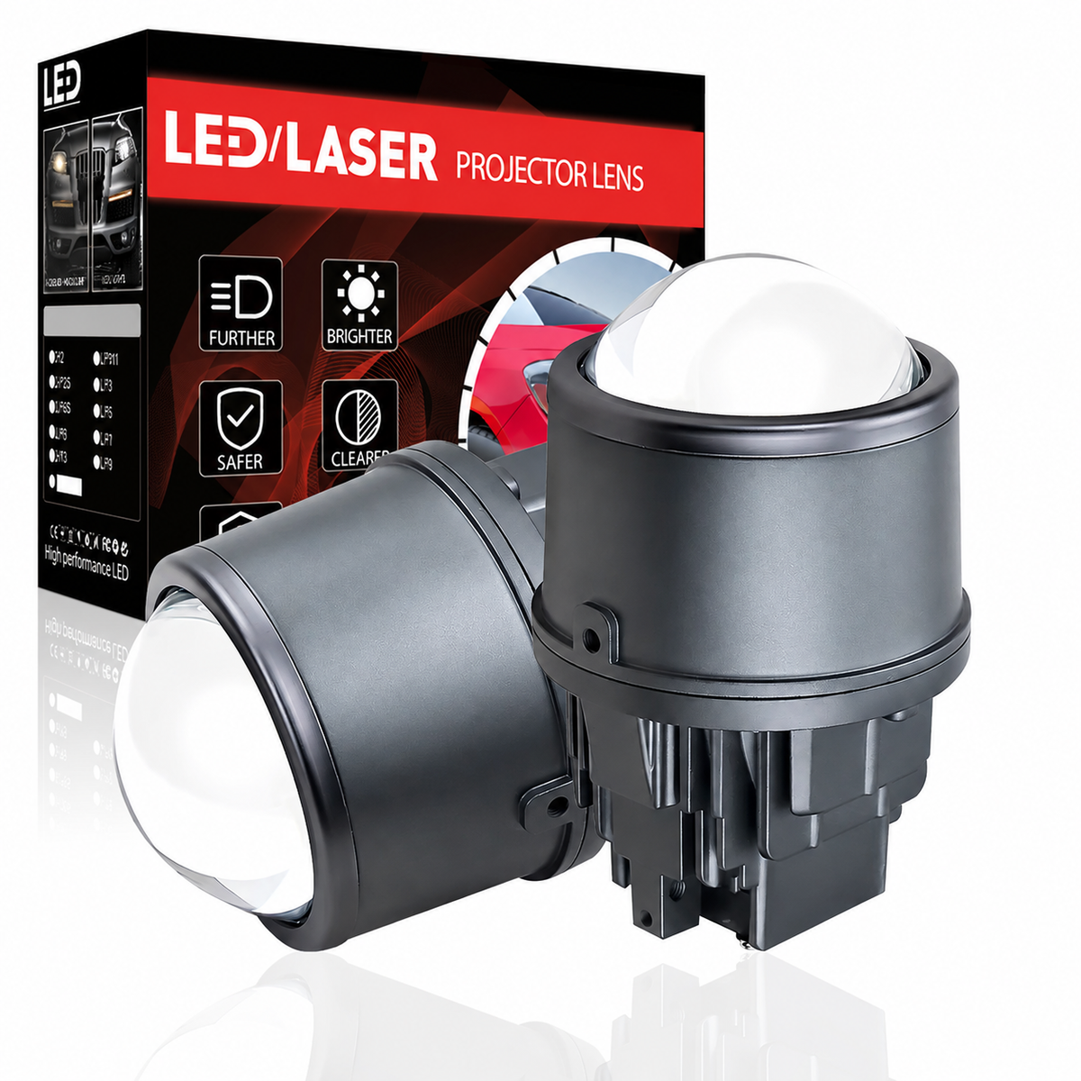 Proyector Bi-LED Xenplus LF15 3” 120W Toyota - Honda Y Universal