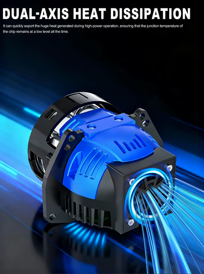 Proyector Bi-LED Xenplus LP58 3 Pulgadas H4 190W 6500K