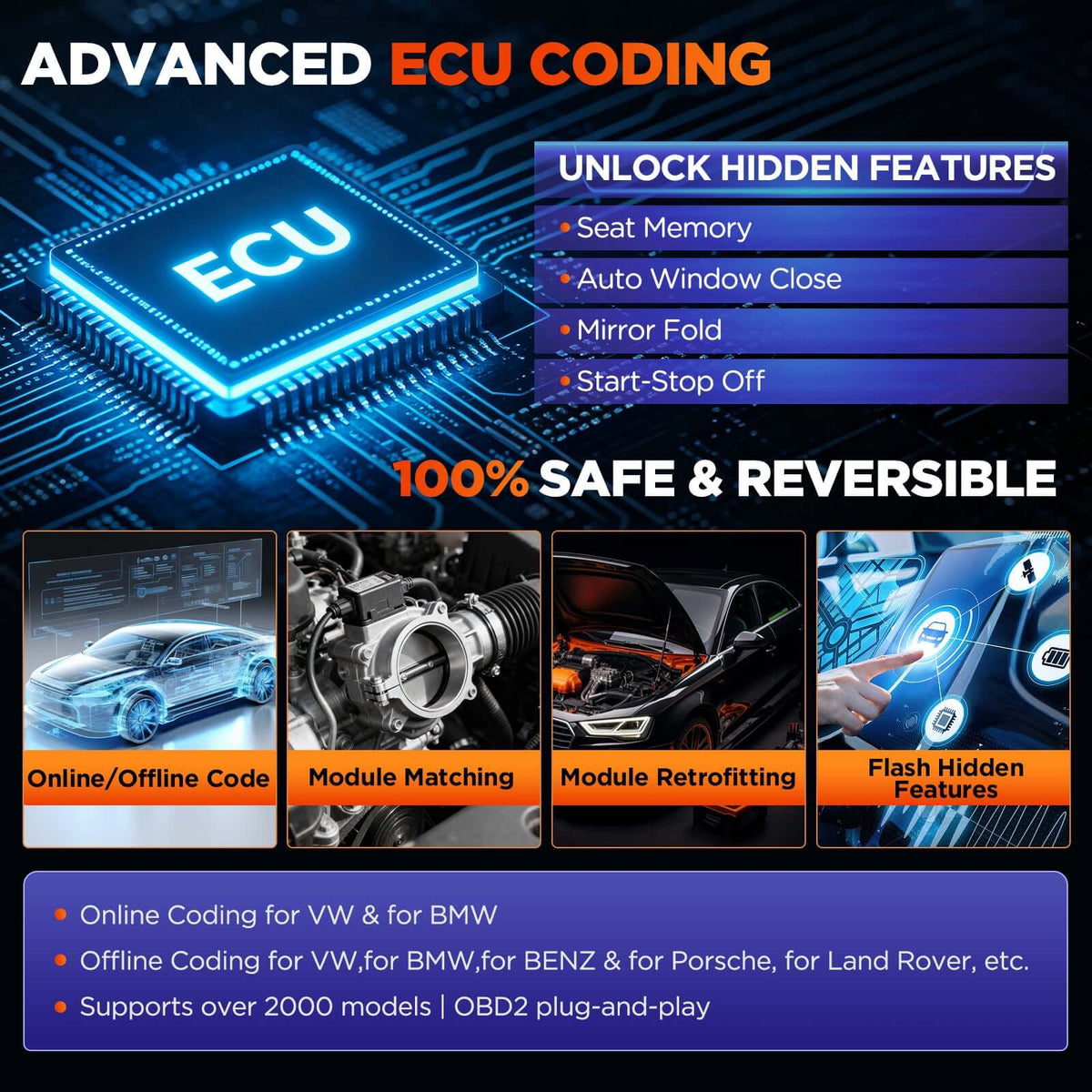 Kingbolen K10 Ultra - Codificacion avanzada de ECU