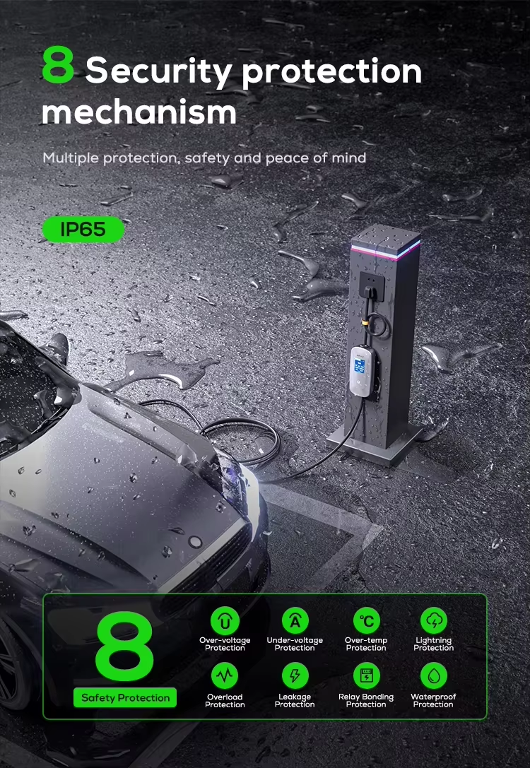 Cargador Vehículo Eléctrico Tipo 2 7kW 32A con App