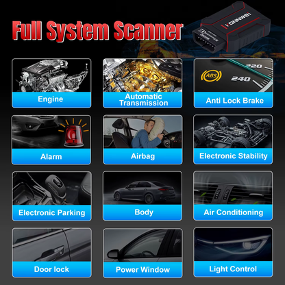 Escáner OBD2 Konnwei MAXOBD Bluetooth 5.2