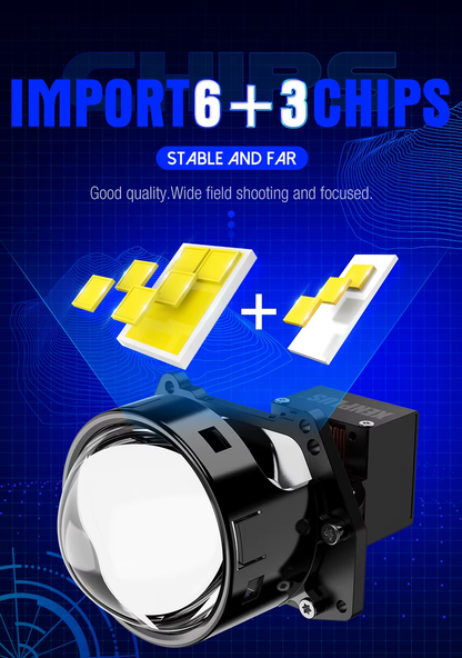 Proyector Faro LED XENPLUS LP37 180W 6500K IP68 - vista 3