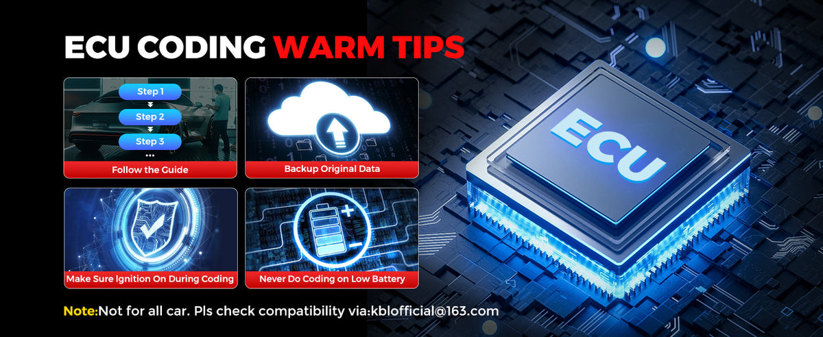 Kingbolen K8 Pro - Codificacion avanzada de ECU