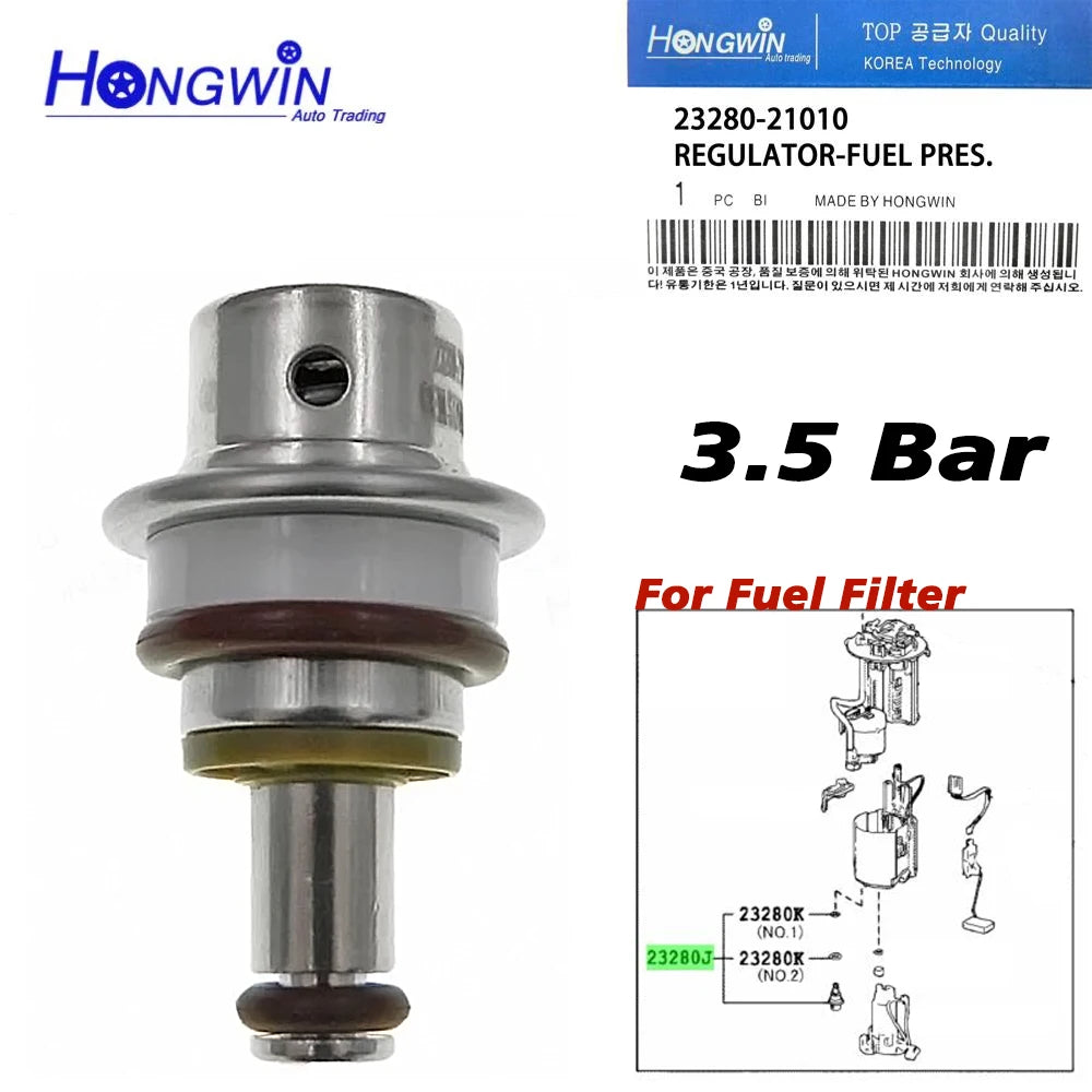 Regulador de Presión de Inyección de Combustible - Toyota Lexus Scion OEM 23280-21010