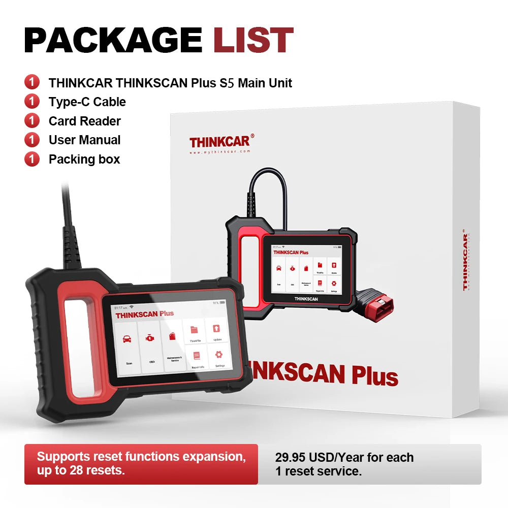 THINKCAR Thinkscan Plus S5 /S4/S6 /S7