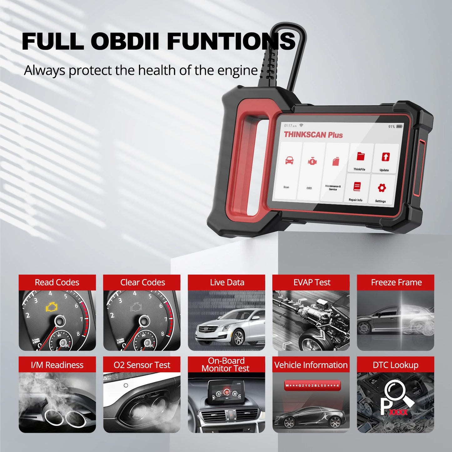 THINKCAR Thinkscan Plus S5 /S4/S6 /S7