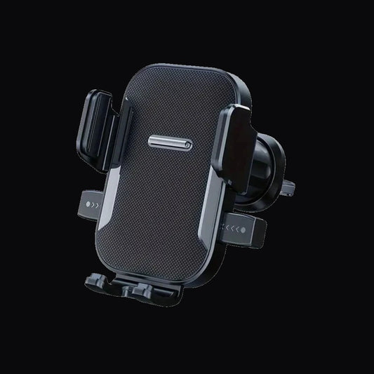 Soporte de Celular para Auto a Rejilla de Ventilación Giratorio 360° Negro