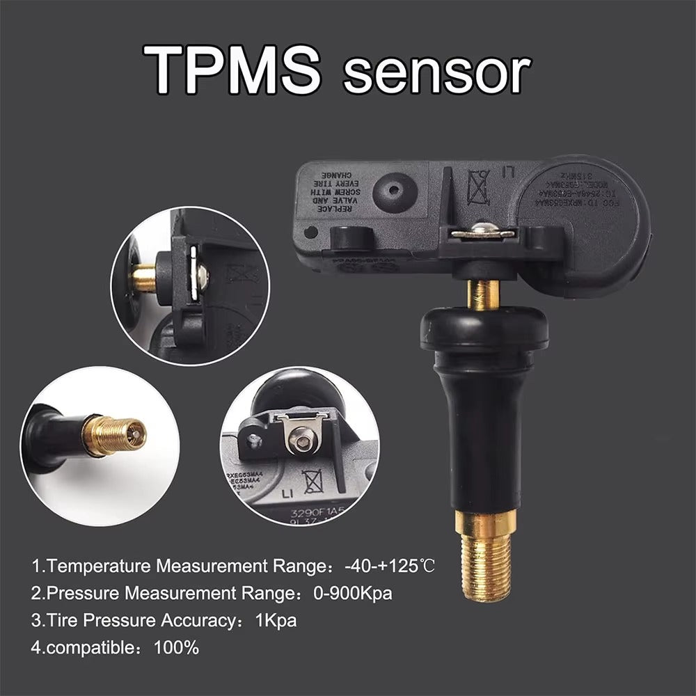 Sensor TPMS 315MHz Programado para Ford y Lincoln – OEM 9L3Z-1A189-A