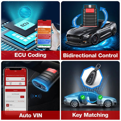 Scanner Automotriz OBD2 Kingbolen Multimarca + 1 Año Gratis