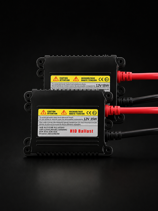 Balastro HID Xenón Slim 55W Universal para Reemplazo de Kits de Iluminación