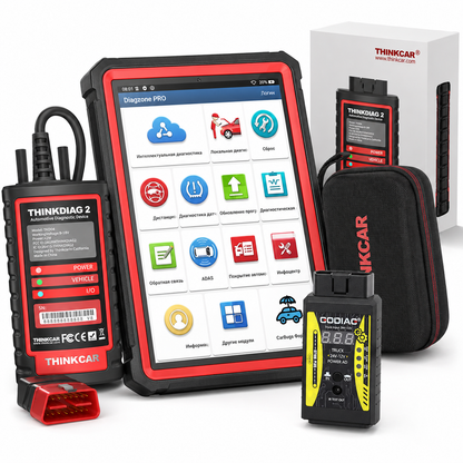 Pack Diagnóstico Profesional Tablet Launch + Thinkdiag 2 + DiagZone + Adaptador 24V
