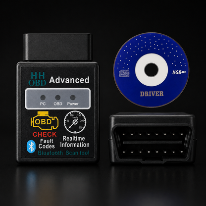 Escáner Automotriz ELM327 V2.1 Bluetooth Mini OBDII Multimarca