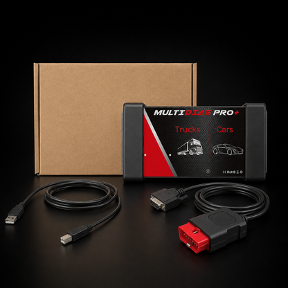 Escáner Automotriz Multidiag Pro V3.0 OBDII 12V/24V para Autos y Camiones
