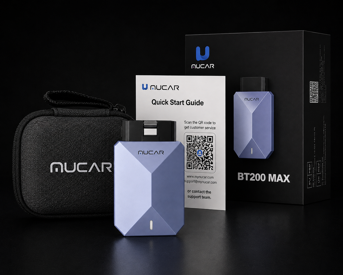Escáner Automotriz MUCAR BT200 Max Bluetooth OBD2 para Diagnóstico Profesional