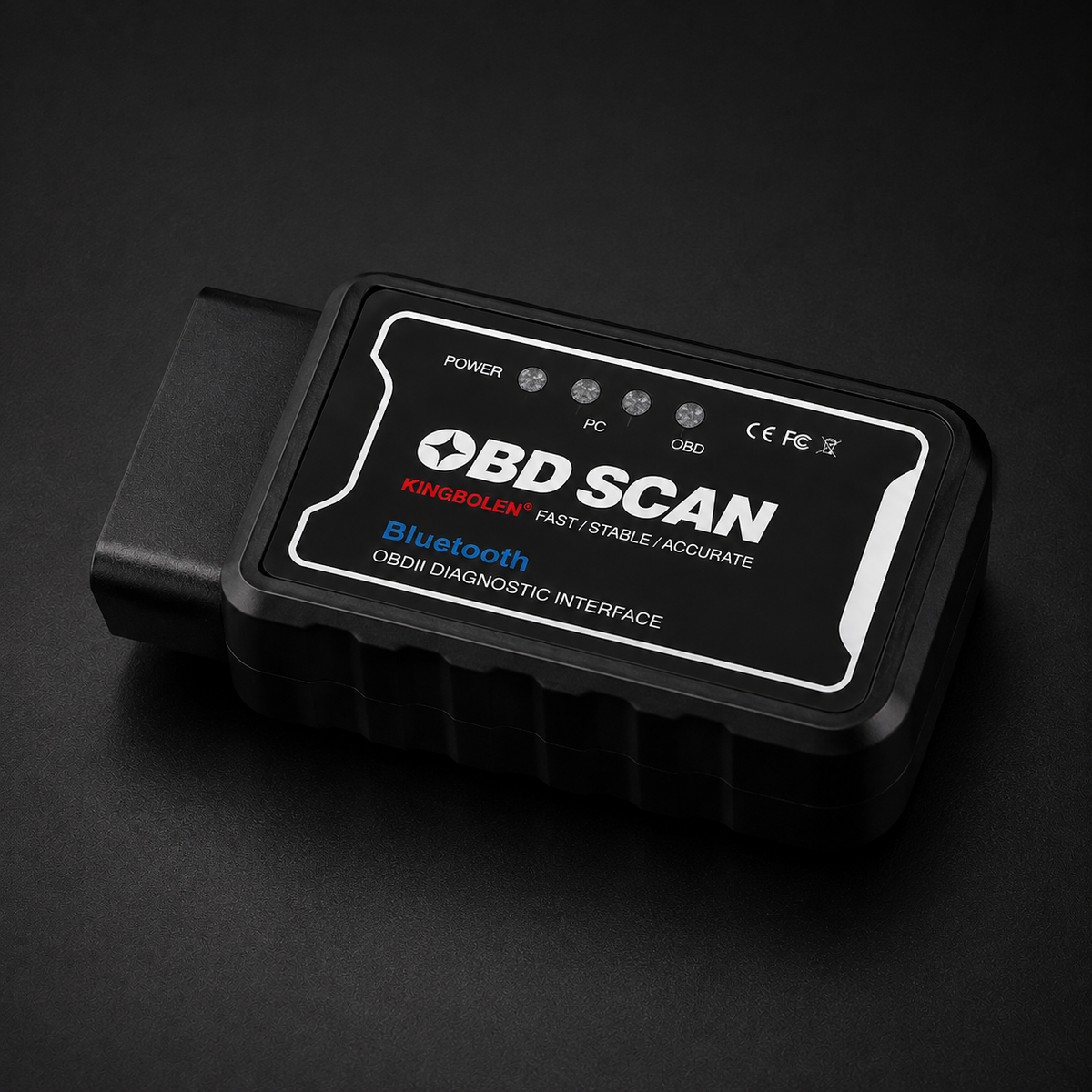 Escáner Bluetooth KINGBOLEN ELM327 V1.5 – Solo Android | Diagnóstico Automotriz Profesional