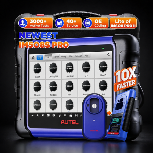 Escáner Automotriz Autel IM508S Pro + XP400 Pro para Diagnóstico y Programación de Llaves