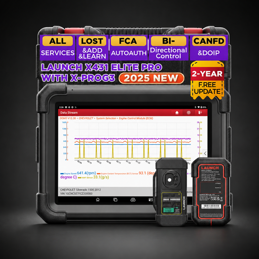 Programador de Llaves y Escáner Automotriz LAUNCH X431 IMMO ELITE para Diagnóstico IMMO Profesional