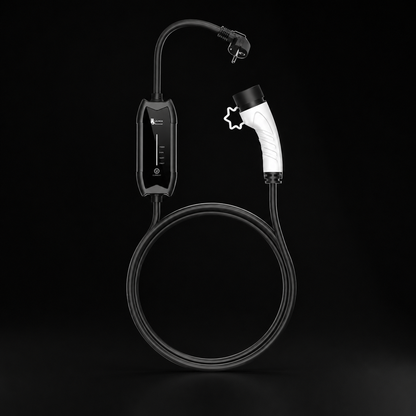 Cargador Portátil Feyree Tipo 2 16A 3.5 kW para Autos Eléctricos
