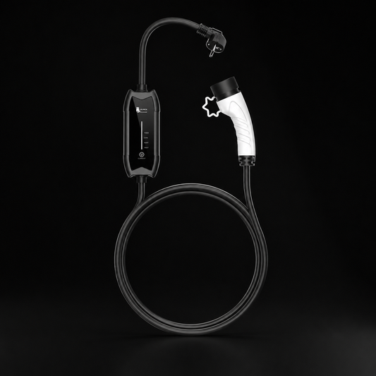 Cargador Portátil Feyree Tipo 2 16A 3.5 kW para Autos Eléctricos