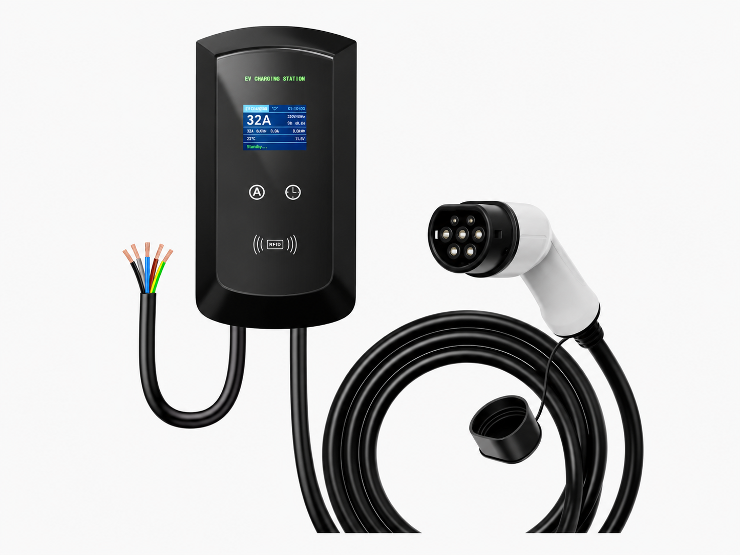 Wallbox AFYEEV 22 kW Trifásico Estación de Carga EV Tipo 2 con App Tuya