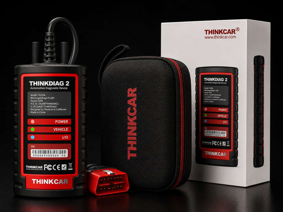 Escáner Automotriz Thinkdiag 2 Bluetooth OBD2 para Diagnóstico Completo Compatible con Diagzone
