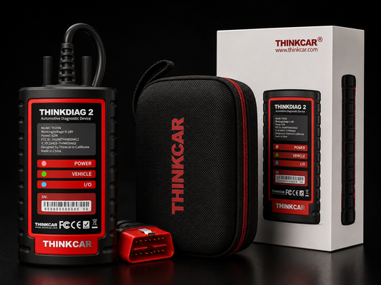 Escáner Automotriz Thinkdiag 2 Bluetooth OBD2 para Diagnóstico Completo Compatible con Diagzone