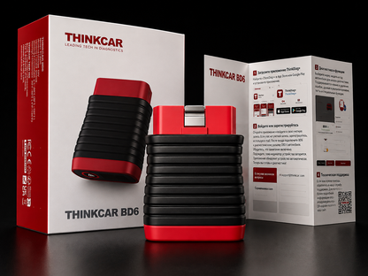 Escáner Automotriz Thinkcar BD6 OBD2 Bluetooth para Diagnóstico Completo