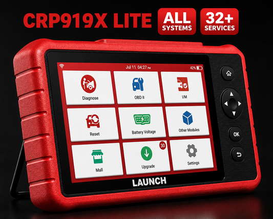 Escáner LAUNCH CRP919X LITE Sistema Completo 32 Resets