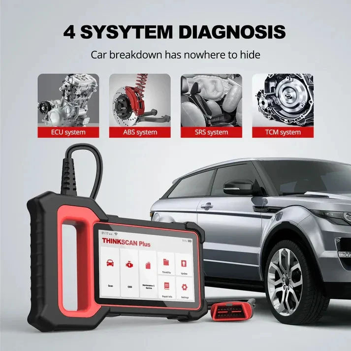 THINKCAR Thinkscan Plus S7 – Escáner OBD2 7 Sistemas + 5 Resets