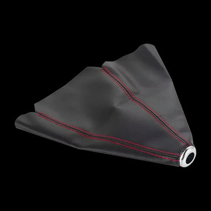 Polaina Universal Palanca de Cambios Cuero PU – Costura Roja